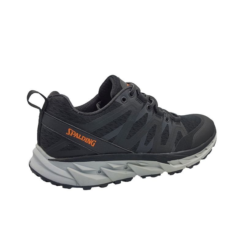 ZAPATILLAS TRAIL RUNNING BLACK ORANGE SPALDING