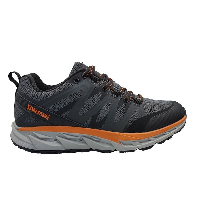 ZAPATILLAS TRAIL RUNNING GREY/ORANGE SPALDING