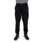 PANTALON DE BUZO DEPORTIVO NEGRO SPALDING